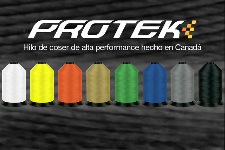Protek: hilos de alto rendimiento fabricados en Canadá